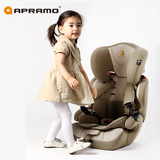 英国Apramo阿普拉莫儿童安全座椅汽车用isofix小孩3c婴儿9月-12岁