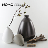 NOMO 基律纳北欧色彩系-陶瓷小口瓶 美式创意简约客厅花瓶大摆件