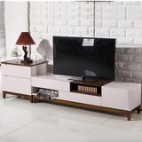 客厅高端实木电视柜 新中式简约现代小户型茶几电视机柜组合套装