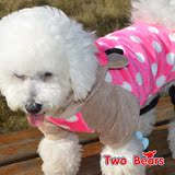泰迪狗狗衣服秋冬装四脚衣冬季金毛加厚中型大型奶狗中型犬比熊猫
