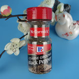 MCcormick 美国 Coarse Black Pepper 粗磨黑胡椒碎 60g 进口香料
