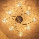 热卖创意LED吸顶灯客厅灯简约卧室灯个性时尚餐厅特色灯具吊灯饰