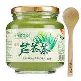 韩国进口冲饮品 农协蜂蜜芦荟茶1kg 进口蜂蜜茶蜜炼茶