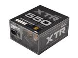 讯景（XFX）额定550W XTR系列电源 金牌全模组化电源 模块化电源