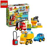 LEGO乐高积木玩具儿童益智拼插得宝系列大颗粒汽车与卡车10816