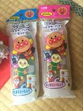 日本直邮 LION狮王面包超人儿童牙刷牙膏旅行组合套装  1-5岁