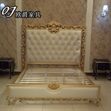 欧式床双人床实木床奢华婚床新古典样板房法式1.8米公主床新款