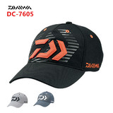 DC-7605专业钓鱼帽3D刺绣头围58-60斜纹布材质进口日本DAIWA达瓦