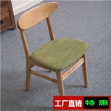 厂家直销白橡木餐椅纯实木布艺餐椅小椅子儿童椅