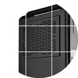 银欣 ML08 ML08-H ML08H 黑色 ITX机箱超薄立卧两用需搭配SFX电源