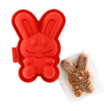 LEKUE/乐葵 蛋糕模具龅牙兔2个装卡通模烘焙工具硅胶模具烤箱家用