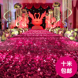 婚庆道具婚礼舞台T台地毯玫瑰花地毯地垫地毯绢花拱门婚庆仪式亭