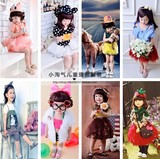 2016儿童摄影服装新款批发韩版影楼2-3岁女写真拍照裙子照相童装