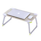 学生桌赛鲸床上木可折叠 橡H2电脑桌笔记本儿童桌 其他整装橡木是
