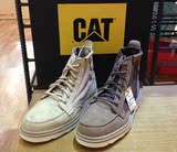 CAT卡特彼勒 专柜正品代购 休闲英伦高帮男鞋 P713996 P713995