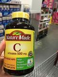 美国代购Nature Made Vitamin C 500mg含玫瑰果维生素C片