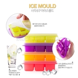 韩国正版 思利满sillymann铂金硅胶冰格 制冰模具 制冰器 冰块盒
