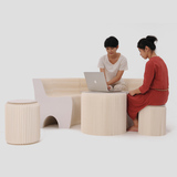 懒人沙发实用家具折叠百变沙发椅子 十八纸拉伸变形创意多人座新