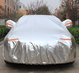 铝膜汽车清凉罩小车遮阳罩 便捷车衣车罩半罩 防晒隔热