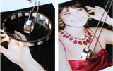 韩国代购 Bvl 宝家同款14K玫瑰金白陶瓷 手镯 & 项链 两件套套链