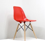 欧式简约时尚宜家风格创意彩色酒店餐椅咖啡椅PP塑料休闲书桌椅EA