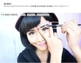 韩国一字画神器 彩妆辅助器工具 修眉速成器 眉形模板画眉卡包邮