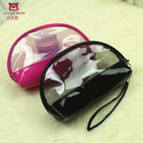旅行便携洗漱包 可爱防水化妆包 PVC透明化妆袋小型收纳包化妆包