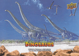 UPPER DECK 恐龙卡普卡51titanosaurus