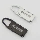 Columbia哥伦比亚进口超硬合金密码锁 防盗锁 挂钩锁 箱包小挂锁