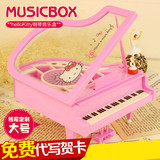 钢琴音乐盒 上发条八音盒 发音盒 粉色跳舞芭蕾舞免电池 创意礼物