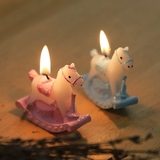 韩国进口代购旅行蜡烛 香薰 蜡烛 熏香浪漫生日 立体旋转木马