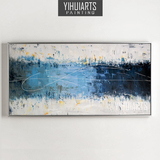 yihuiarts客厅装饰画玄关抽象画办公室别墅油画欧式无框手绘挂画
