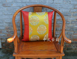 中式古典奢华红木坐椅靠垫沙发靠枕抱枕套包芯定做靠包 厂家直销