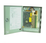 12V5A9路输出监控电源箱 开关电源监控器材 安防电源 集中供电