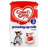 现货+直邮 6桶包邮 英国牛栏3段奶粉 CowGate3段 1-2岁 进口原装
