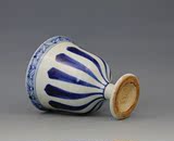 热卖古瓷器 明 宣德 青花祥龙纹 高足杯 古董瓷器古玩老物件收藏
