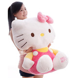 包邮大号Hello Kitty凯蒂猫KT猫公仔毛绒玩具抱枕送女友生日礼物