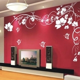 3d水晶立体墙贴客厅沙发电视背景墙亚克力创意贴花镜面立体墙饰