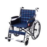 鱼跃品牌轮椅车 H030C 轮椅可折叠轻便 老年人 免充气 减震轮胎