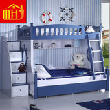 儿童床上下床双层床高低床子母床女孩公主床1.2男孩1.5米三层床