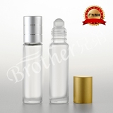 推荐玻璃走珠瓶8毫升滚珠瓶香水分瓶花水瓶出口包装瓶 化妆品包装