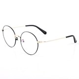 专柜九木十眼镜框FM1000001复古时尚圆框眼镜超轻金属圆形眼镜