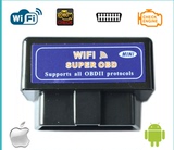 黑ELM327 WIFI OBD2 Scan Tool Support Android and iPhone/iPad