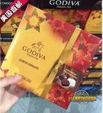 ADA美国代购直邮 GODIVA/歌帝梵巧克力27粒混合口味金装礼盒345g