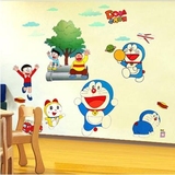 包邮 幼儿园墙贴多啦A梦 机器猫墙贴 儿童房间卧室卡通墙纸贴画