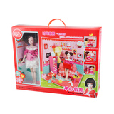 可儿娃娃 芭比娃娃家具客厅沙发组合套装礼盒 公主女孩玩具3053