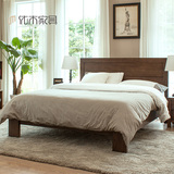 纯实木床进口白橡木床1.51.8米实木双人床简约现代欧式家具特价