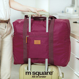MS大容量旅行折叠购物包男女行李包长短途旅行袋拉杆箱上收纳包