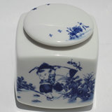 景德镇陶瓷精品 青花茶叶罐 密封 储存 香粉罐 通用家居罐 礼品罐