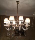 简约现代水晶灯欧式客厅吊灯清爽简洁卧室灯餐厅吊灯透明水晶管灯